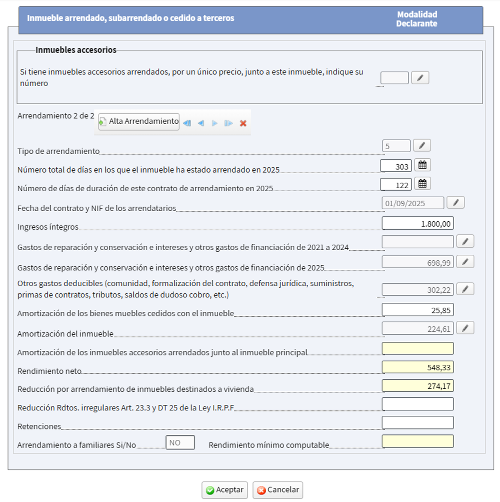 Declaración de la renta 2025